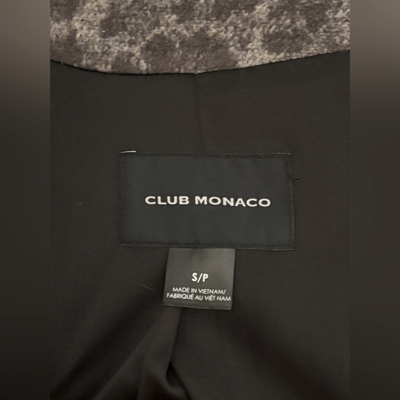NWOT Club Monaco Ladies Daylina Coat
US Sz S
Grey Leopard Print - Picture 4 of 5